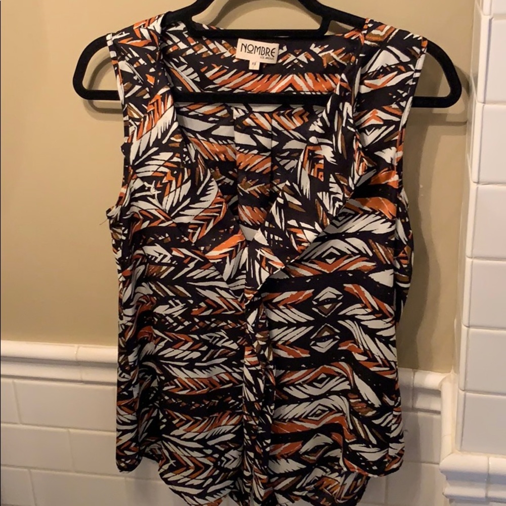 ruffle front tank